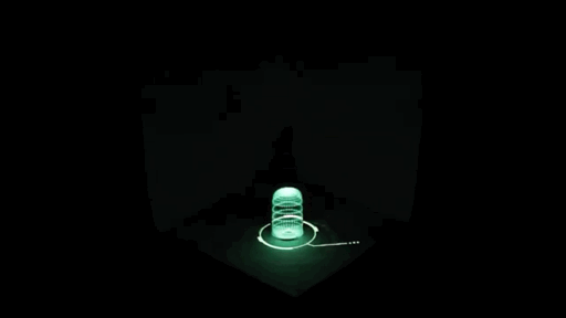 Augmented Reality Projection Mapping Bottle